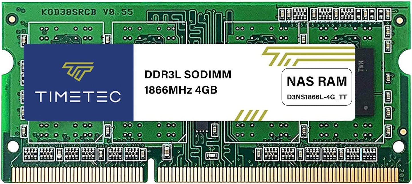 Timetec DDR4-3200 16GB Replacement for Synology D4ES01-16G DDR4 ECC Unbuffered SODIMM 3200Mhz PC4-25600 260 Pin 1.2V CL22 Dual Rank 2Rx8 Memory RAM Upgrade