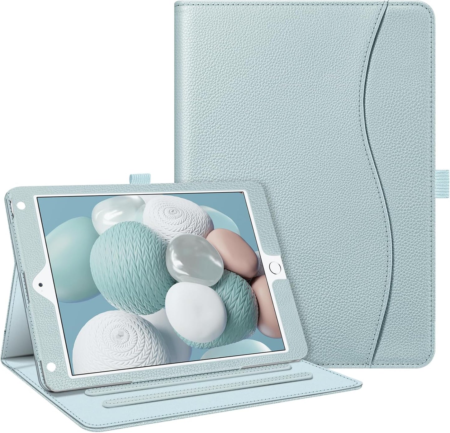 Fintie Case for Ipad 6Th / 5Th Generation (2018 2017 Model, 9.7 Inch), Ipad Air 2 / Air 1 (9.7 Inch) - [Corner Protection] Multi-Angle Viewing Stand Cover with Pocket, US Flag
