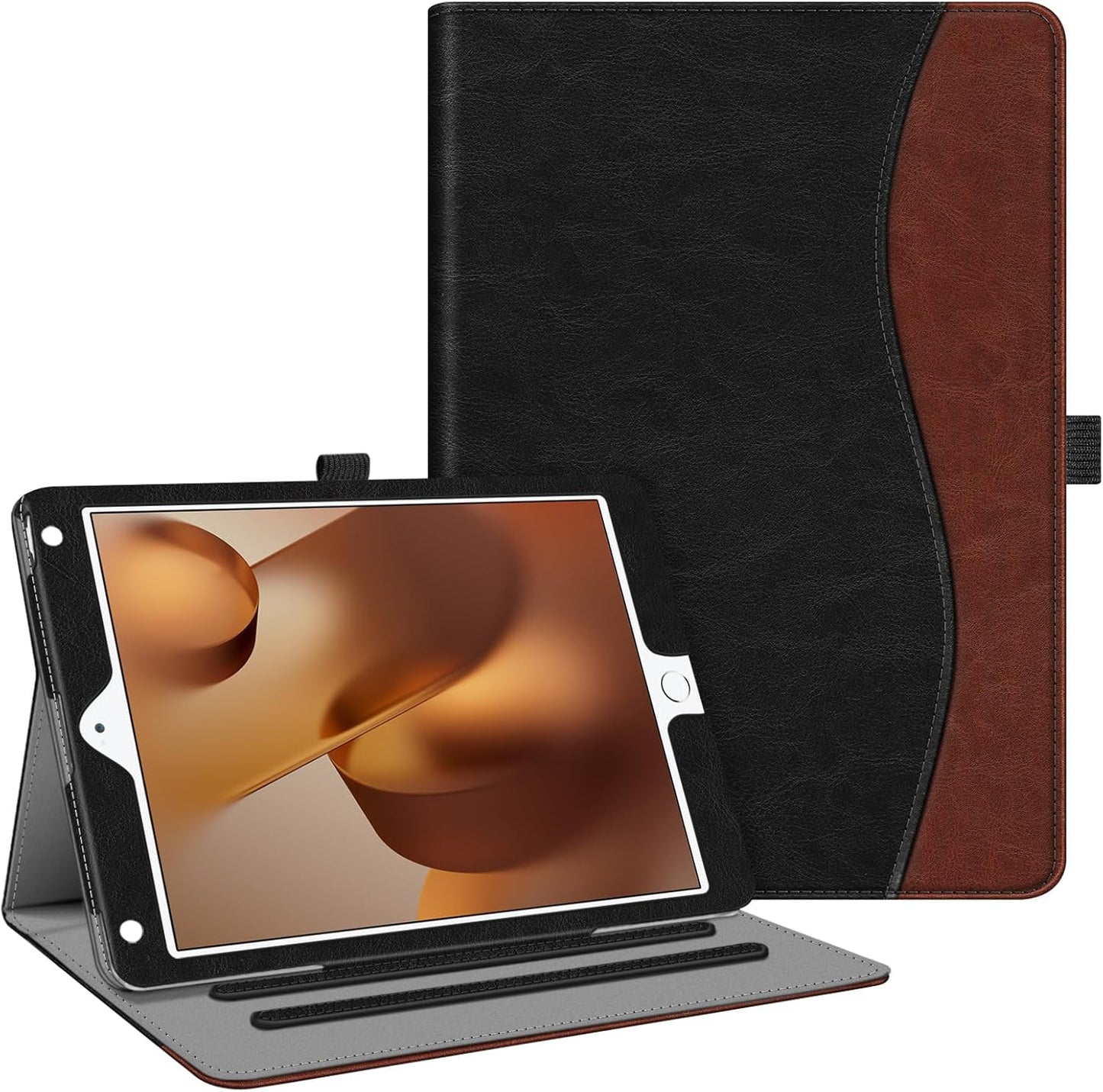 Fintie Case for Ipad 6Th / 5Th Generation (2018 2017 Model, 9.7 Inch), Ipad Air 2 / Air 1 (9.7 Inch) - [Corner Protection] Multi-Angle Viewing Stand Cover with Pocket, US Flag
