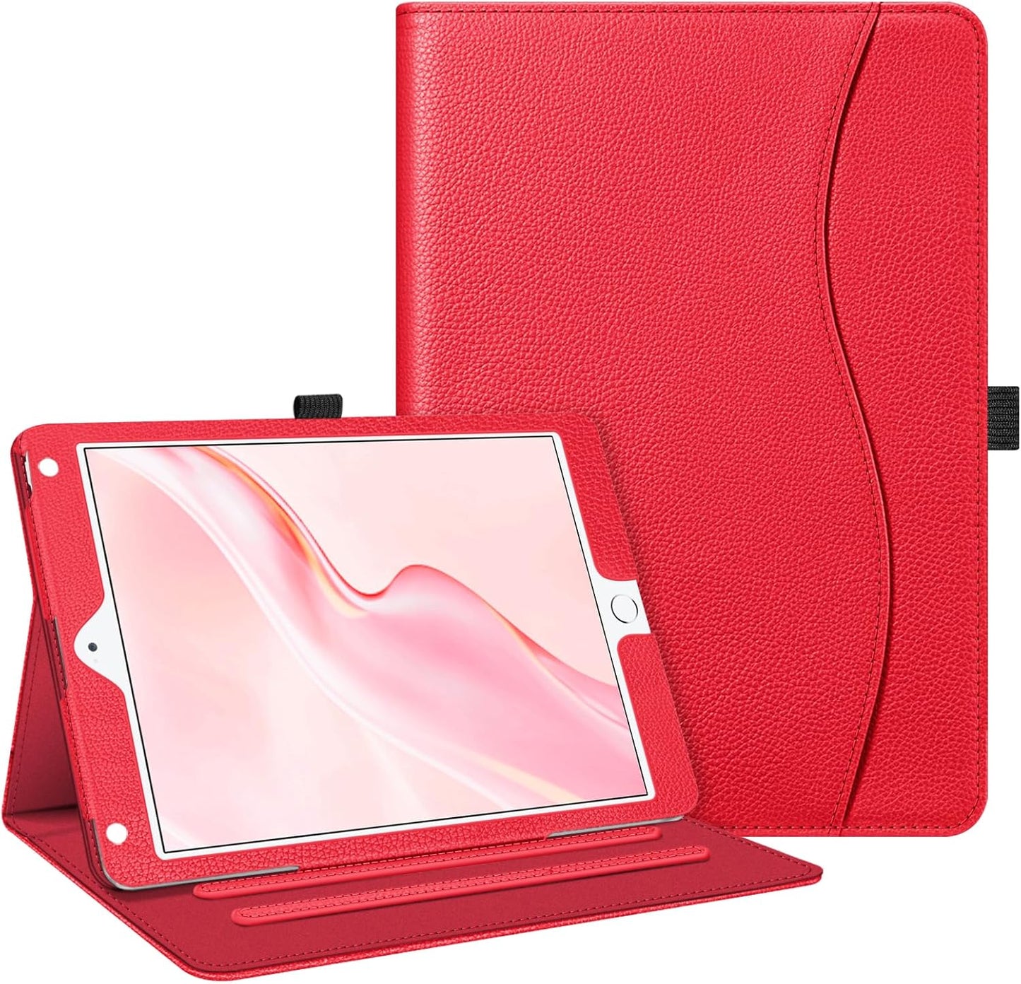 Fintie Case for Ipad 6Th / 5Th Generation (2018 2017 Model, 9.7 Inch), Ipad Air 2 / Air 1 (9.7 Inch) - [Corner Protection] Multi-Angle Viewing Stand Cover with Pocket, US Flag