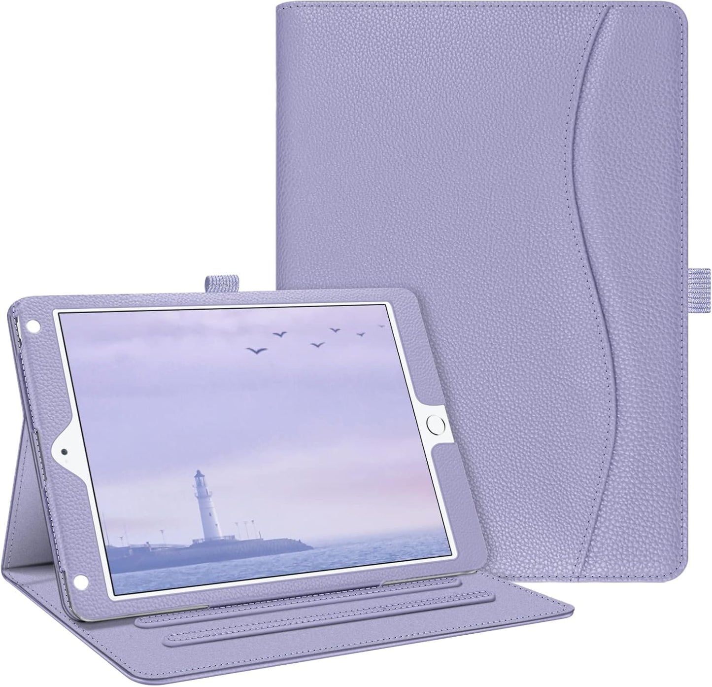 Fintie Case for Ipad 6Th / 5Th Generation (2018 2017 Model, 9.7 Inch), Ipad Air 2 / Air 1 (9.7 Inch) - [Corner Protection] Multi-Angle Viewing Stand Cover with Pocket, US Flag